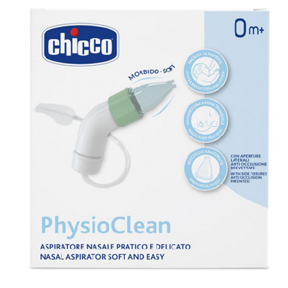 Picture of CHICCO/ЧИКО АСПИРАТОР ЗА НОС PHYSIO CLEAN 1 БР.