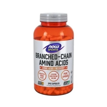 Picture of NOW FOODS/НАУ ФУДС BRANCHED  CHAIN AMINO ACIDS 800 МГ КАПСУЛИ Х 240 БР.