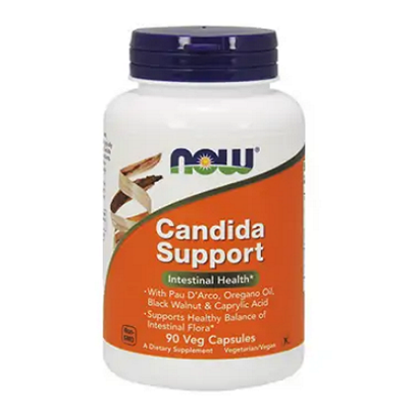 NOW FOODS/НАУ ФУДС CANDIDA SUPPORT КАПСУЛИ Х 90 БР.