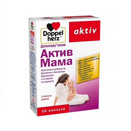 DOPPELHERZ/ДОПЕЛХЕРЦ AKTIV МАМА КАПСУЛИ Х 30 БР.