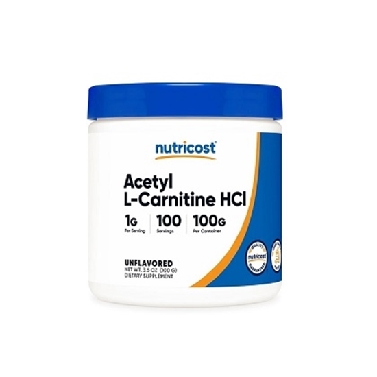 Снимка на ACETYL L-CARNITINE POWDER/АЦЕТИЛ L-КАРНИТИН ПРАХ 100 Г