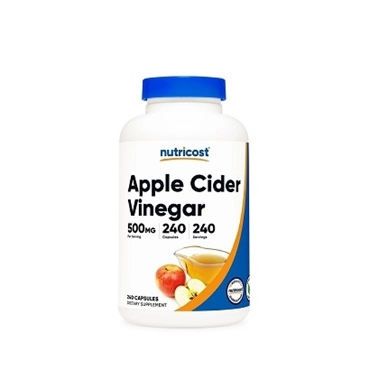 Снимка на APPLE CIDER VINEGAR/ЯБЪЛКОВ ОЦЕТ 500 МГ Х 240 КАПСУЛИ