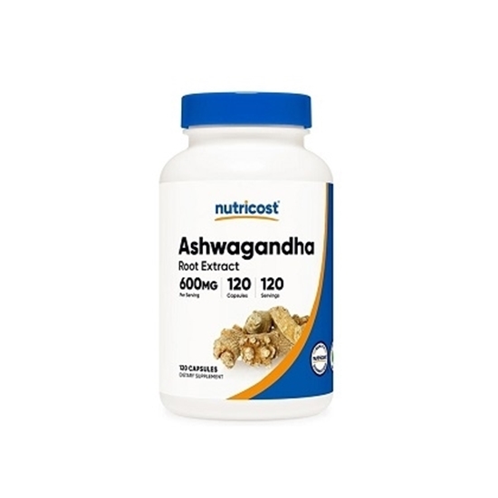 Снимка на ASHWAGANDHA ROOT/ АШВАГАНДА КОРЕН 600 МГ Х 120 КАПСУЛИ