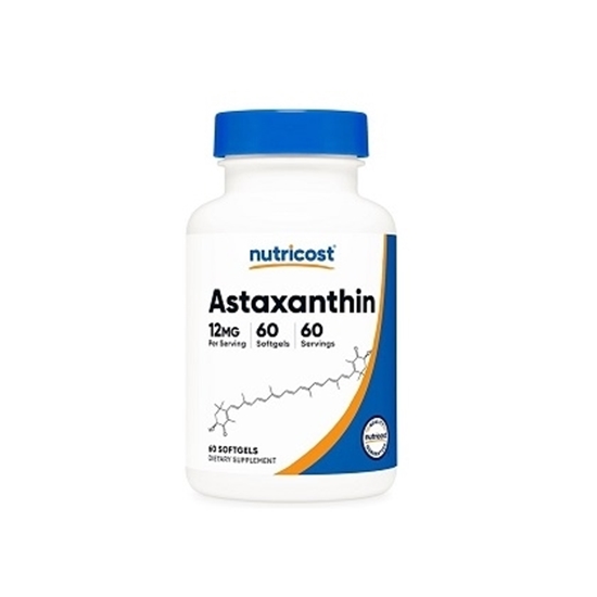 Снимка на ASTAXANTHIN/АСТАКСАНТИН 12 МГ Х 60 СОФТГЕЛ КАПСУЛИ