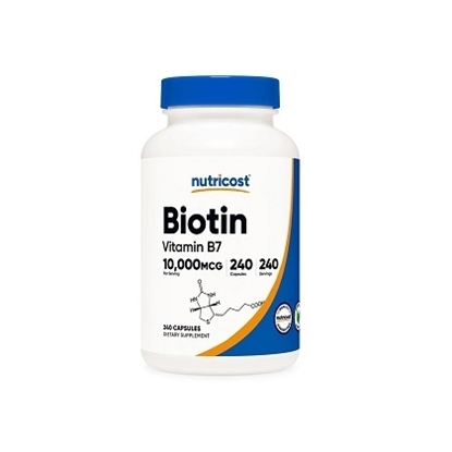 Снимка на BIOTIN/БИОТИН 10000 МКГ Х 240 СОФТГЕЛ КАПСУЛИ