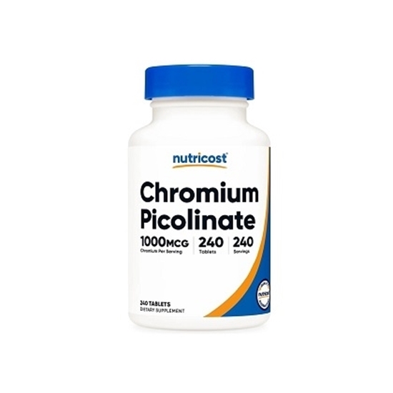 Снимка на CHROMIUM PICOLINATE/ХРОМ ПИКОЛИНАТ 1000 МКГ Х 240 ТАБЛЕТКИ