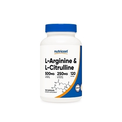 Снимка на L- ARGININE + L-CITRULLINE/Л-АРГИНИН + Л-ЦИТРУЛИН Х 120 КАПСУЛИ