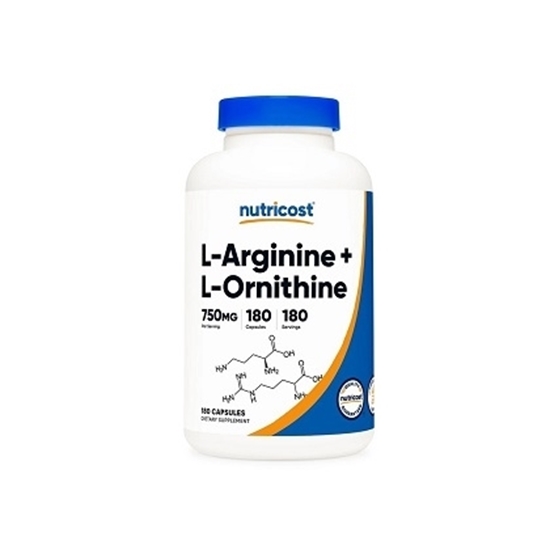 Снимка на L-ARGININE + L-ORNITHINE/L-АРГИНИН+ L-ОРНИТИН Х 180 КАПСУЛИ