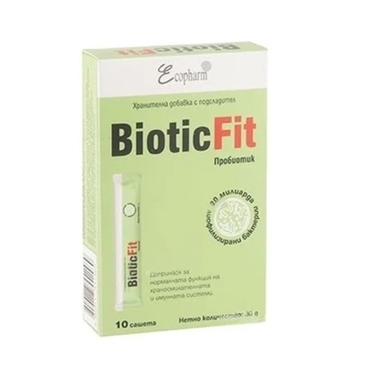 Снимка на BIOTICFIT\БИОТИКФИТ САШЕТИ Х 10 БР.