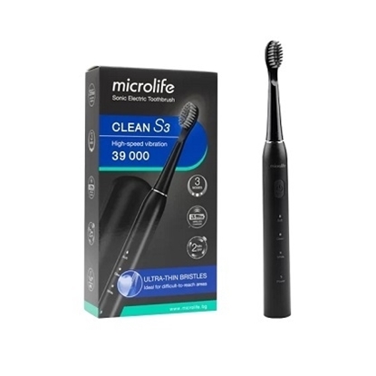 Снимка на MICROLIFE/МИКРОЛАЙФ ЕЛЕКТРИЧЕСКА ЧЕТКА ЗА ЗЪБИ CLEAN S3