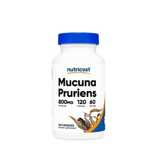 Снимка на MUCUNA PRURIENS ORGANIC/МУКУНА 400 МГ Х 120 КАПСУЛИ