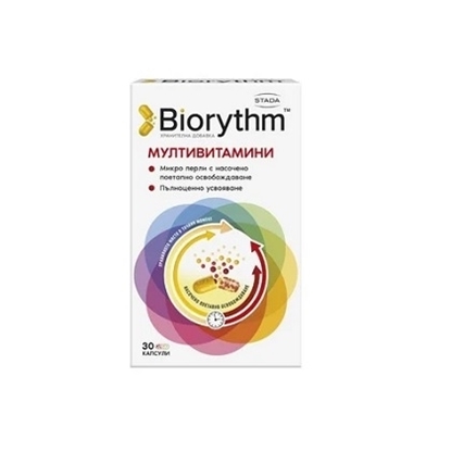 Снимка на BIORYTHM/БИОРИТЪМ КАПСУЛИ Х 30 БР.